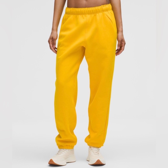 lululemon athletica Pants - NWT lululemon athletica maize yellow Scuba MR Oversized Jogger